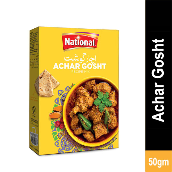 National Achar Gosht Masala Recipe Mix 50g