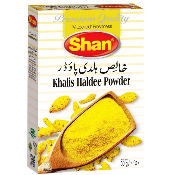 Shan Khalis Haldee Powder 50g pack