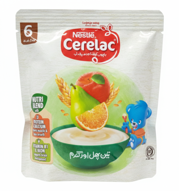 cerelac sachet three fruit flavour