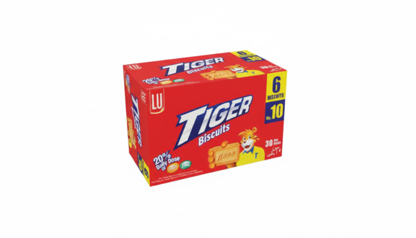 Tiger Biscuits box (of 30 pcs)