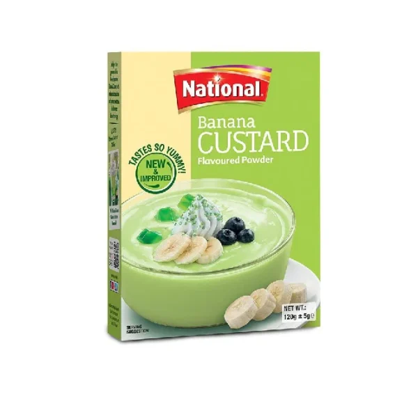 National Custard Banana 120g